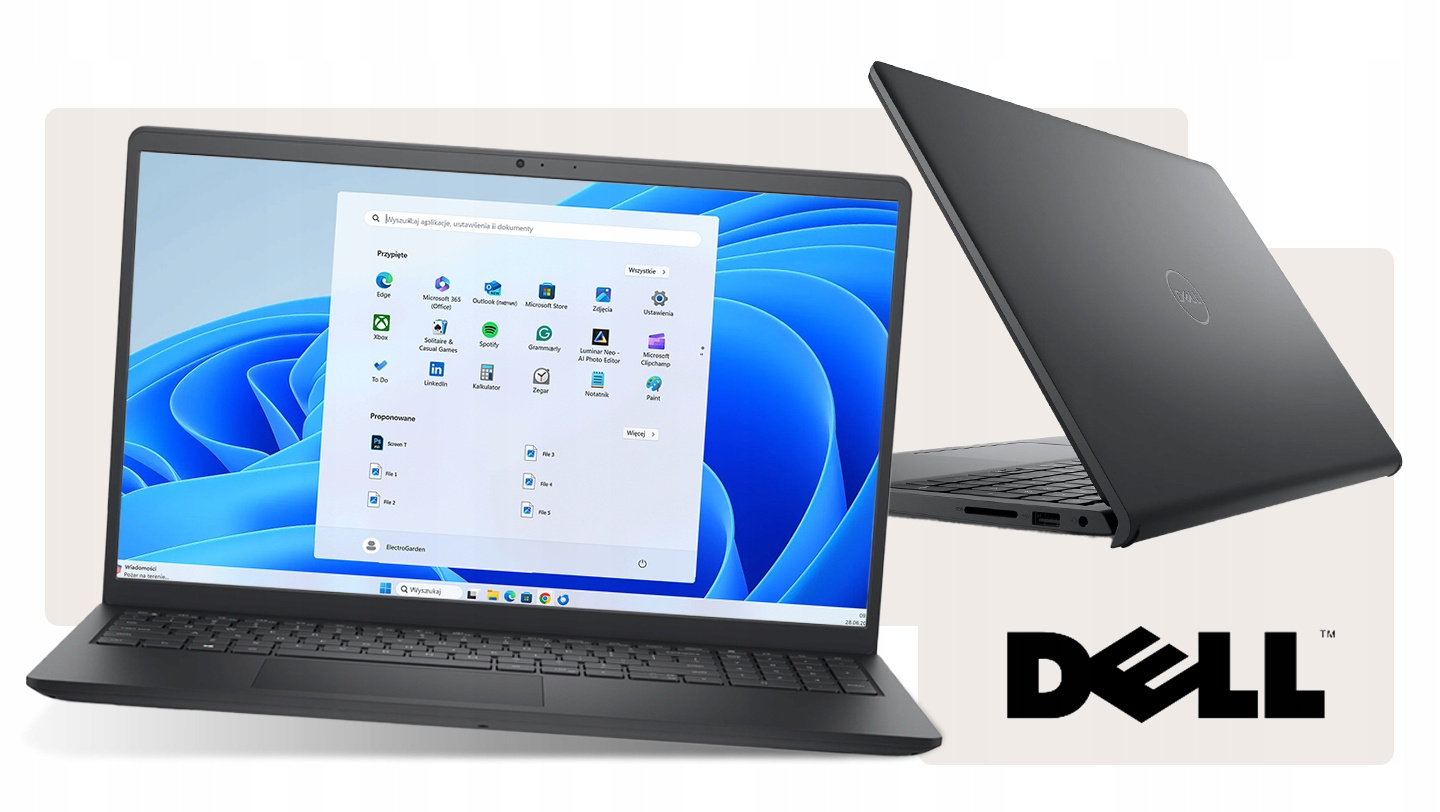 MEGA Wydajny Dell Inspiron 15 3535 RYZEN 5 512SSD FHD 120Hz