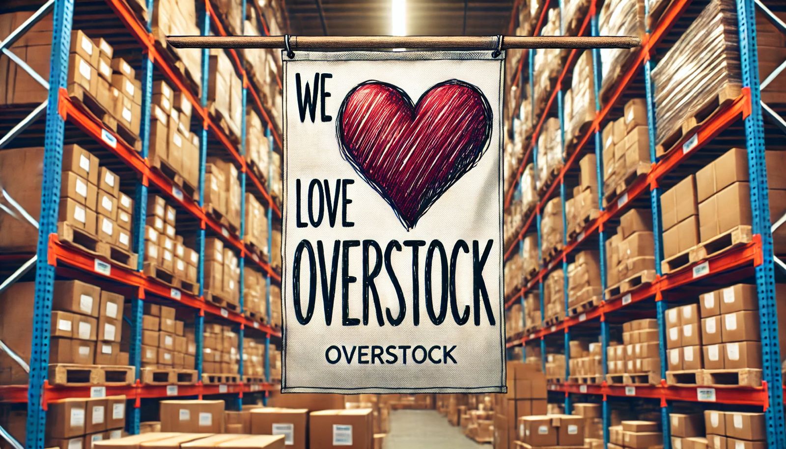 We Love Overstock! 