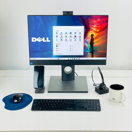 Dell OptiPlex 7490 AiO i5-11500 16GB 256SSD FHD MAT CAM DVD W11Pro
