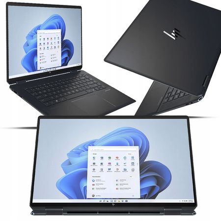 HP Spectre x360 16 2in1 i7-13700 16GB 512SSD 3K+ TOUCH BLK FP W11 PEN