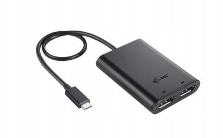 I-TEC Adapter video USB-C Dual 4K/60Hz (single 8K/30Hz) HDMI
