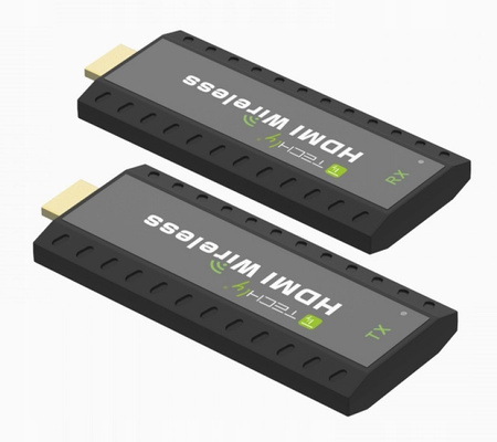 TECHLY Extender bezprzewodowy HDMI 1080p 60Hz, 5.8GHZ Mini