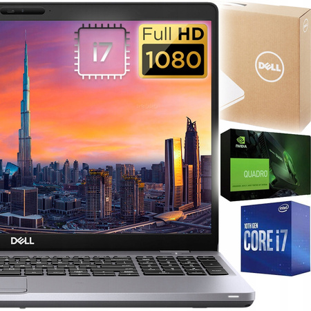 NOWY Laptop Dell Precision 15 i7 16GB SSD P520 FHD