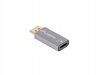 LANBERG Adapter Displayport(M)- HDMI(F)4K srebrny
