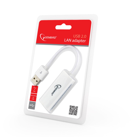 GEMBIRD USB 2.0 LAN adapter RJ-45