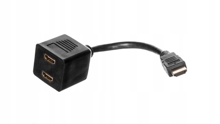 Kabel rozdzielacz/splitter HDMI HighSpeed 1080p 24Hz FHD Typ HDMI A/2xHDMI