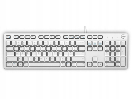 DELL Klawiatura multimedialna KB216 biała