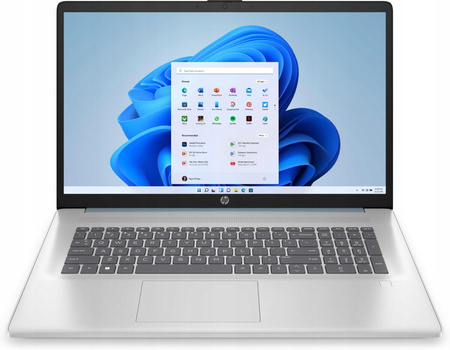 LIMITOWANY LAPTOP HP 17 INTEL N 4GB DDR4 1TB SSD HD+ BLK FP HDMI W11+OFFICE