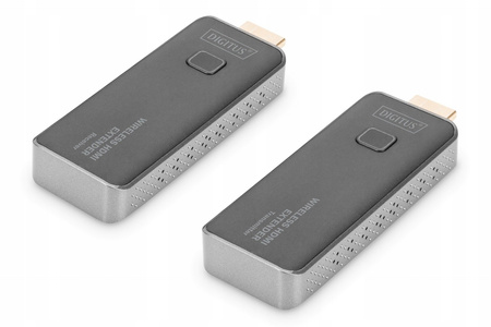 Przedłużacz/Extender HDMI bezprzewodowy 50m 1080p 60Hz FHD 5GHz, audio )