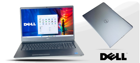 Stacja ROBOCZA Dell Precision 7760 i7 32GB 512SSD FHD RTX A3000 6GB W11P