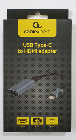 GEMBIRD Adapter USB-C to HDMI 4K 60Hz