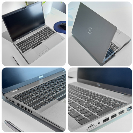 POTĘŻNY Laptop Dell Latitude 15 5511 i5 10G 32GB SSD FHD PODŚ-KL W11Pro+DOK