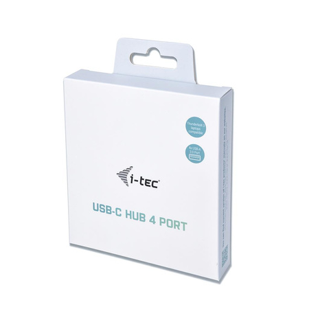 I-TEC USB-C Metal 4-portowy HUB USB 3.0 4x USB 3.0