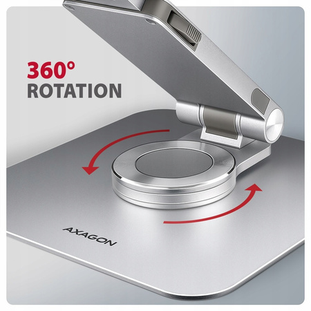 AXAGON STND-LR Podstawa do laptopów aluminiowa 10-16'' regulowane kąty,