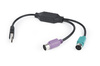 GEMBIRD Adapter 2xPS2->USB mysz + klawiatura