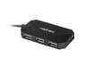 NATEC Hub USB 4-porty LOCUST USB 2.0 Czarny