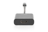 Adapter graficzny HDMI 4K 30Hz UHD na USB 3.1 Typ C, z audio, czarny, dł.