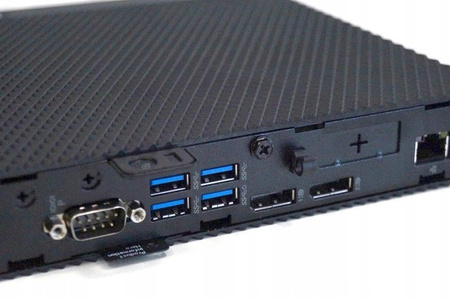PROFESJONALNY Thin Client Dell Wyse 5070 QUAD 8GB 128SSD USB-C RS232 +STAND