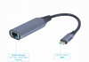 GEMBIRD Adapter USB-C to LAN GbE RJ-45