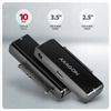 ADSA-FPX Adapter USB-C 10Gbps SATA 6G 2.5''/3.5'' SSD/HDD FASTPORT X, w,