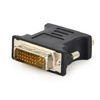 GEMBIRD Adapter DVI->VGA (24M/15F) czarny