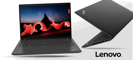 BIZNESOWY Lenovo ThinkPad T14 G4 i7-1365 32GB DDR5 512SSD FHD+ BLK FP W11P