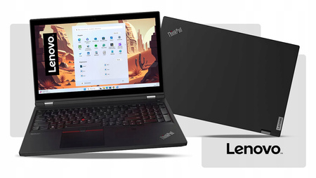 POTĘŻNA Nowa stacja robocza Lenovo P15 i7 32GB 1TB T1000 4GB TOUCH W11Pro