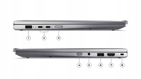 Lenovo ThinkPad X1 2in1 G9 U7-165U 32GB 512SSD 2K TOUCH OLED BLK FP W11P