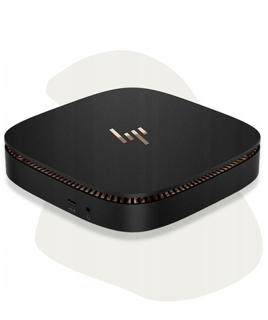 WYDAJNY Mini komputer HP ELITE SLICE i5-6500T 16GB 512SSD USB-C 4K W10