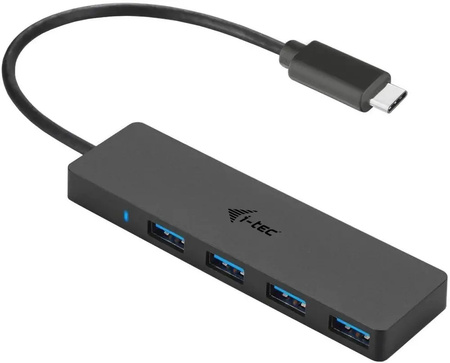 I-TEC USB-C Slim pasywny HUB 4x USB 3.0 do podłączenia USB-A/USB-C