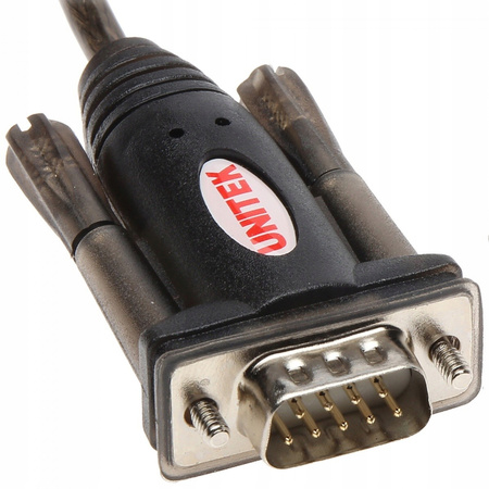 UNITEK Adapter USB- 1xRS-232 + Adapter DB9F/DB25M; Y-105A