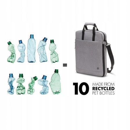 DICOTA Torba do notebooka Eco Tote Bag Motion 13-15.6 cali, szara