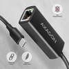 AXAGON ADE-ARC Karta sieciowa Gigabit Ethernet adapter, USB-C 3.2 Gen 1,