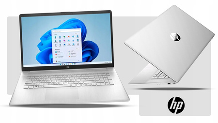 PORĘCZNY LAPTOP HP 17 i5-1235 16GB 512SSD FHD 17.3" W11 SREBRNY