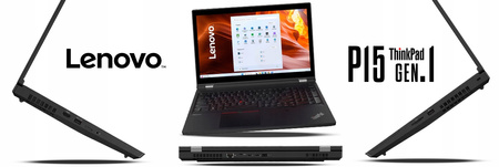 POTĘŻNA stacja robocza Lenovo P15 i7 32GB 1TB T1000 4GB TOUCH W11Pro