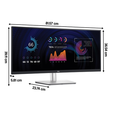 MEGA Wydajny komputer DELL AIO 34 7070 ULTRA i7 8GB 256SSD M+K W11PRO