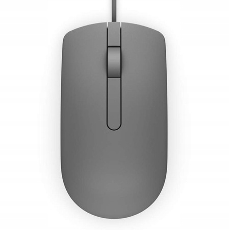 DELL Przewodowa mysz optyczna USB szara MS116