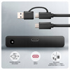 ADSA-FPX Adapter USB-C 10Gbps SATA 6G 2.5''/3.5'' SSD/HDD FASTPORT X, w,