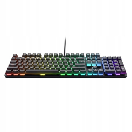 TRUST Klawiatura mechaniczna GXT 871 Zora US RGB