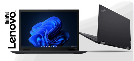 WYDAJNY ThinkPad X13 Yoga G3 2in1 i5-1235 16GB 512SSD TOUCH FHD BLK FP W11P