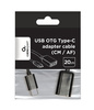 GEMBIRD Adapter USB Typ-C 2.0 męski -> USB żeński