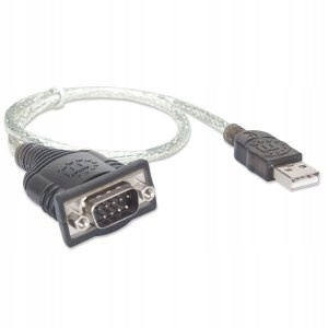 MANHATTAN Konwerter USB na port szeregowy RS232