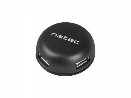 NATEC Hub USB 4 porty Bumblebee USB 2.0 czarny
