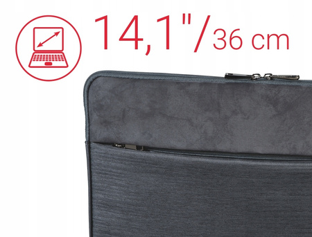 HAMA Etui do notebooka Tayrona 14.1 cala Ciemnoszara