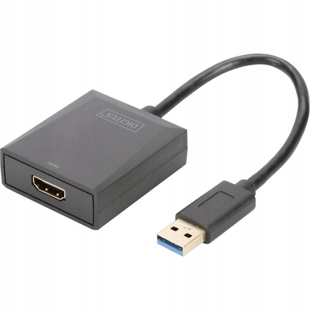 DIGITUS Adapter audio-video USB 3.0 do HDMI FHD 1920x1080p Dual Display