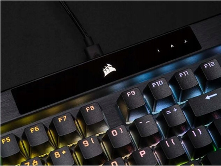 CORSAIR Klawiatura przewodowa K70 RGB Pro Black PBT Keycaps
