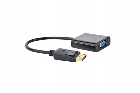 GEMBIRD Adapter Display Port VGA biały
