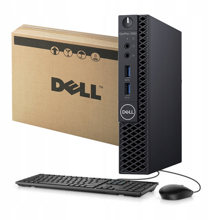 KOMPUTER STACJONARNY DELL OPTIPLEX 3060 MFF i5-8500 16GB DDR4 256SSD W11P