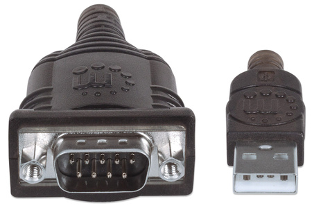 MANHATTAN Konwerter USB na port szeregowy RS232