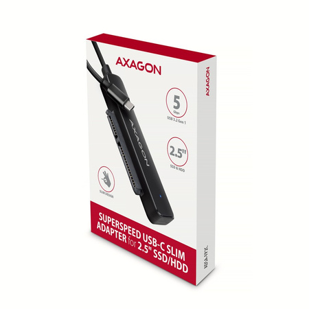 AXAGON ADSA-FP2C Adapter USB-C 5Gbps SATA 6G 2.5'' HDD/SSD FASTPort2